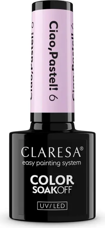 Llak për thonj Claresa Ciao Pastel! Hybrid për femra, 5g
