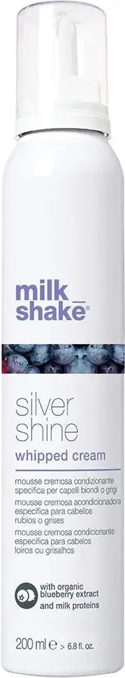 Kondicioner pa shpëlarje për femra Milk Shake Silver Shine Whipped Cream 200ml