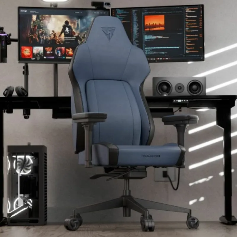 Tavolinë gaming ThunderX3 CORE Smart Ergonomic, blu - 5