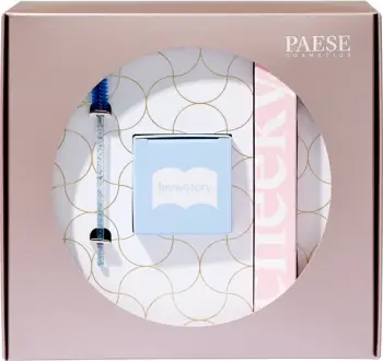 Set për vetulla dhe qerpikë Paese Eyestory Browstory Styling Soap + Cheeky Mascara + Brush, 3 copë
