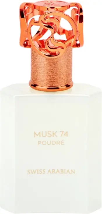 Parfum unisex Swiss Arabian Musk 74 Poudré EDP, 50ml, i bardhë