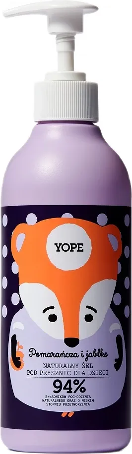 Xhel dushi për fëmijë Yope Orange & Apple 400ml - 1