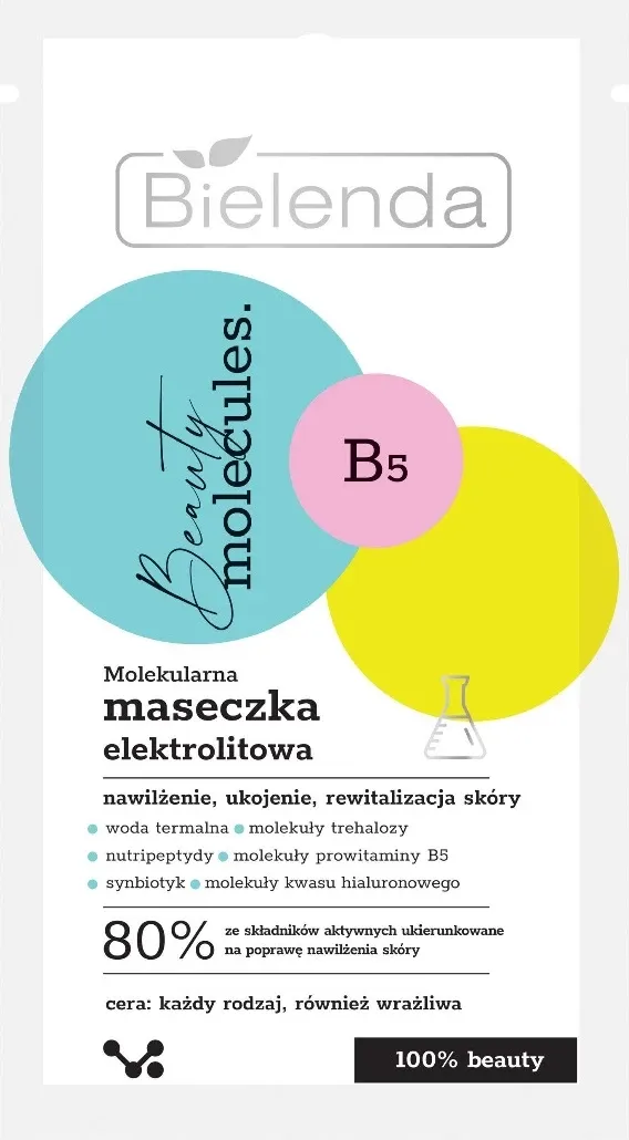 Maskë fytyre Bielenda Beauty Molecules Molecular Electrolyte, 8g - 1