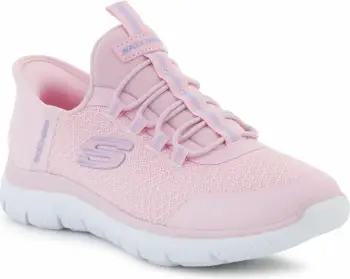 Atlete për fëmijë Skechers, rozë e lehtë