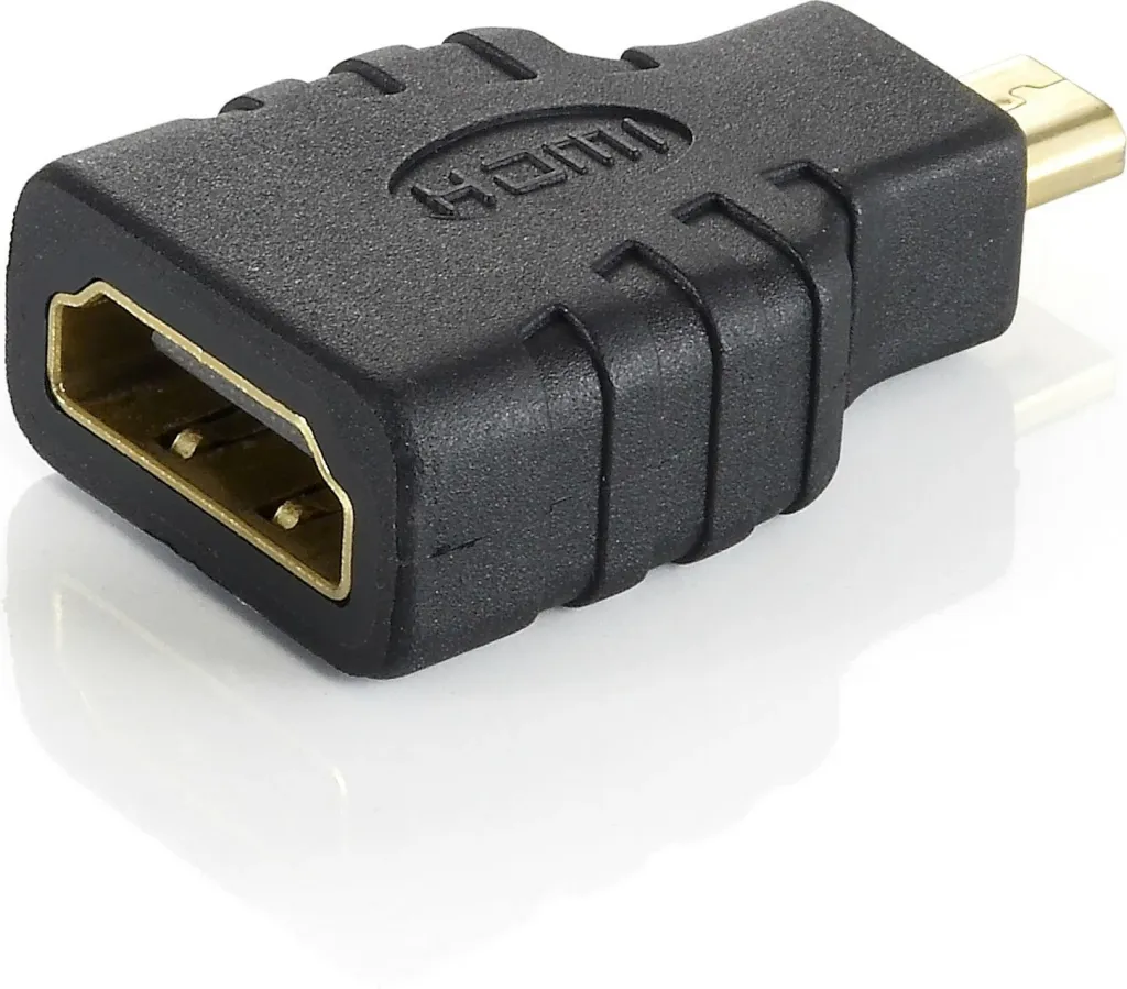 Adapter microHDMI në HDMI Equip, i zi - 1
