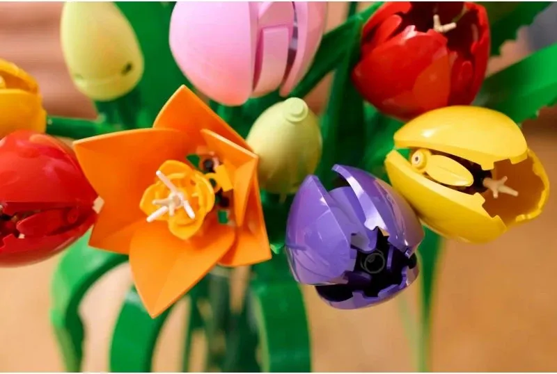 Set LEGO Botanical tulipë, pa dallim gjinie - 8