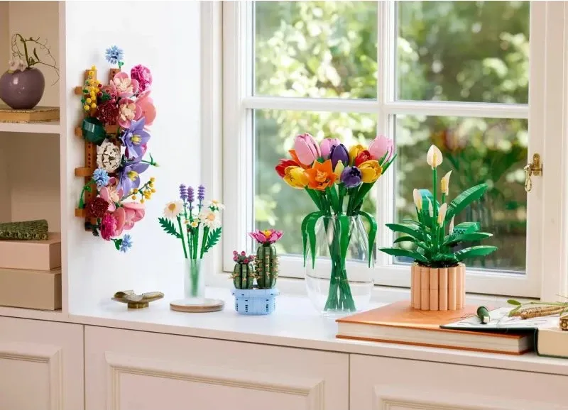 Set LEGO Botanical tulipë, pa dallim gjinie - 10