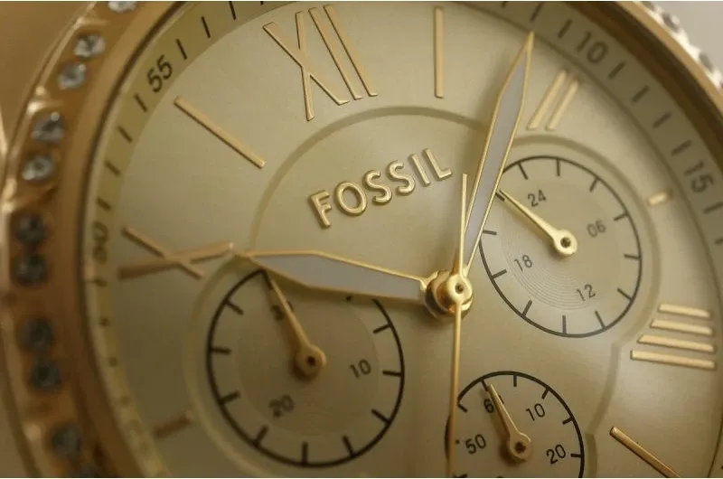 Orë dore për femra Fossil, të arta - 8