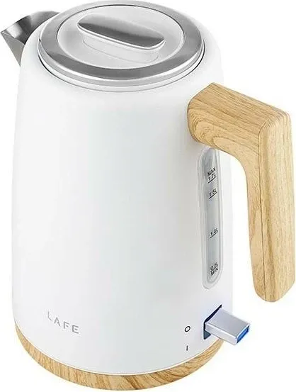Çajnik elektrik Lafe Scandi PRO, 1.7L, i bardhë - 3