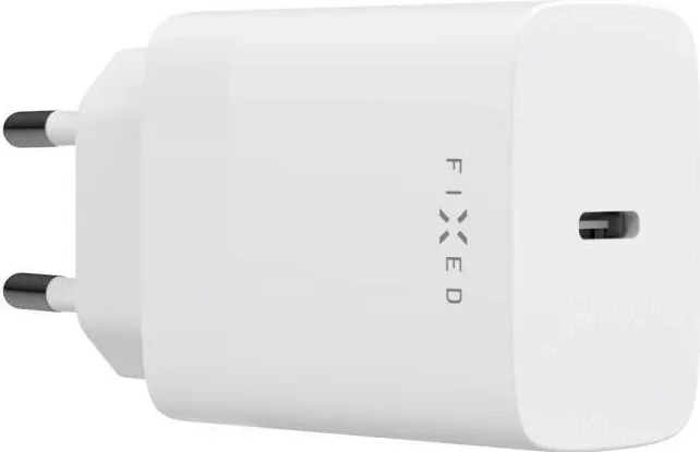Karikues Fixed USB-C 30W, i bardhë - 2