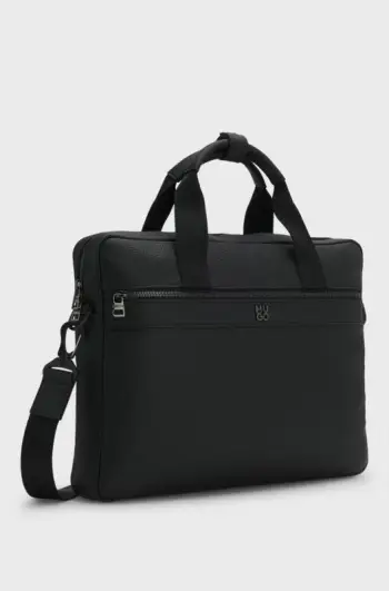 Çantë laptopi Hugo, e zezë