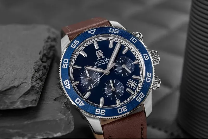 Orë dore për meshkuj Tommy Hilfiger, kafe - 2