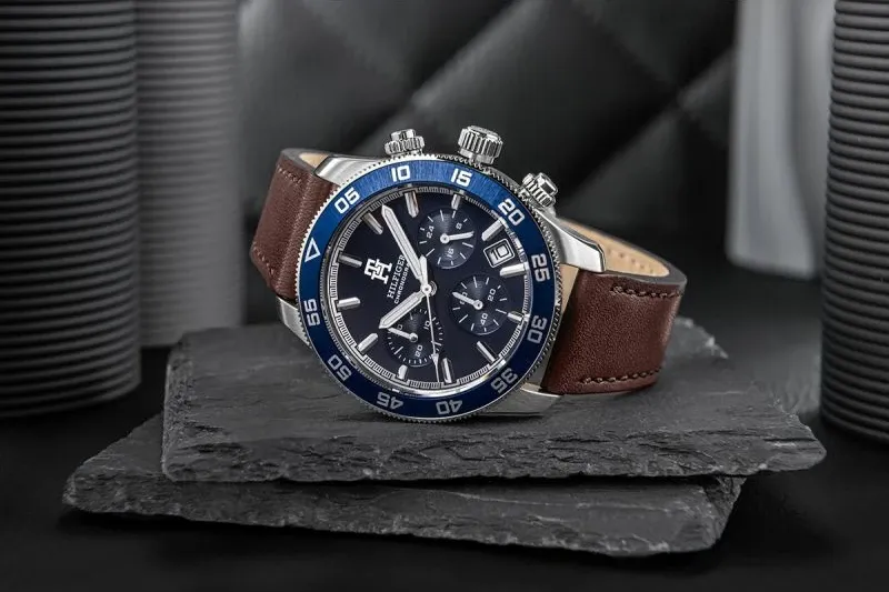 Orë dore për meshkuj Tommy Hilfiger, kafe - 3