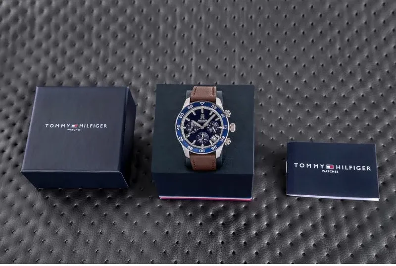 Orë dore për meshkuj Tommy Hilfiger, kafe - 5