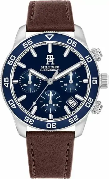 Orë dore për meshkuj Tommy Hilfiger, kafe