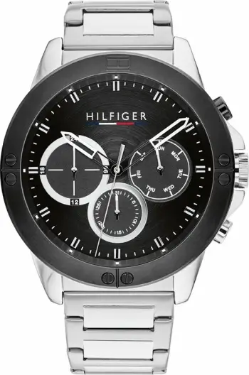 Orë dore për meshkuj Tommy Hilfiger 1792185, e argjendtë