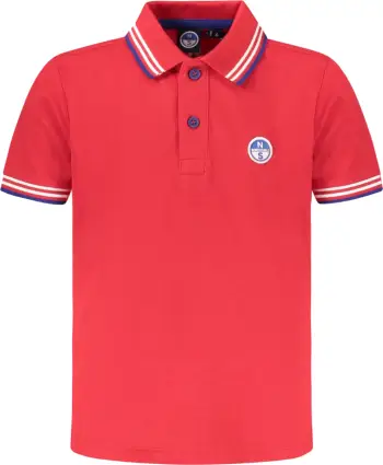 Maicë polo për djem NORTH SAILS, e kuqe