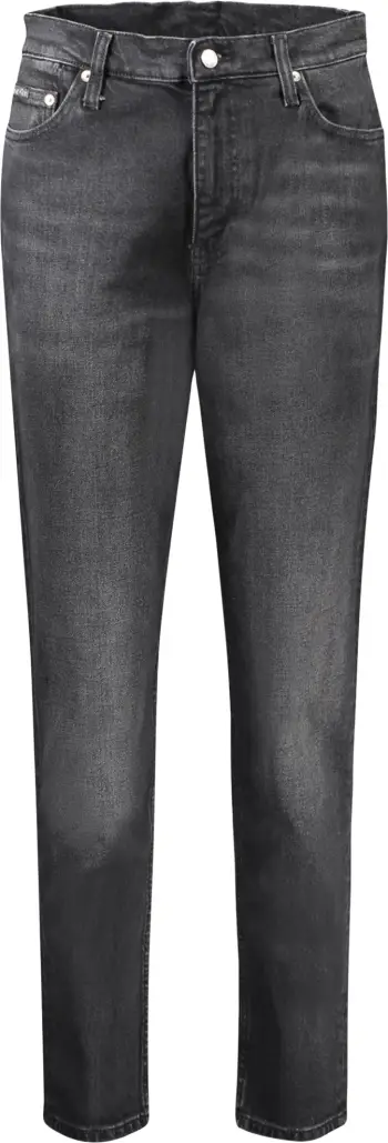 Pantallona xhins CALVIN KLEIN Mom Jeans femra, të zeza