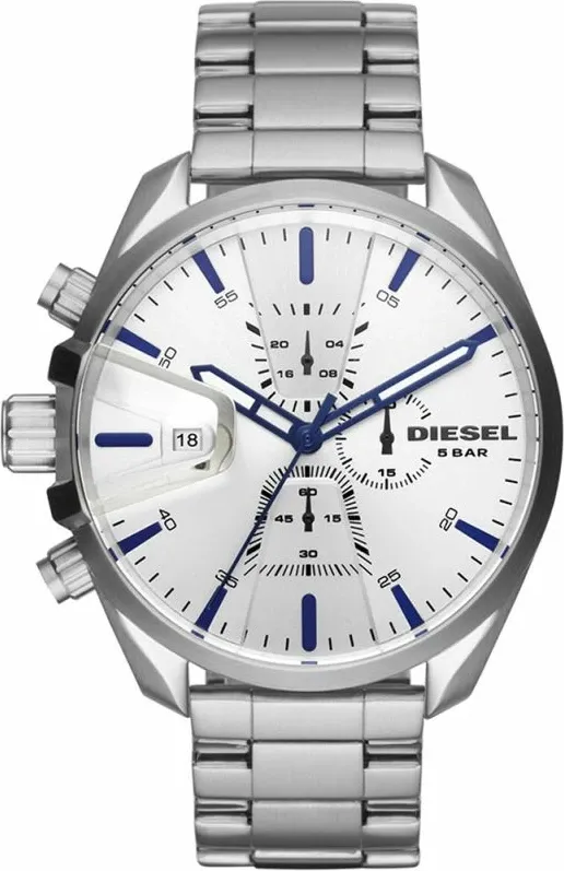 Orë dore për meshkuj Diesel, argjend - 1