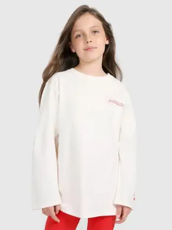 Maicë me mëngë të gjata oversized për fëmijë 4f