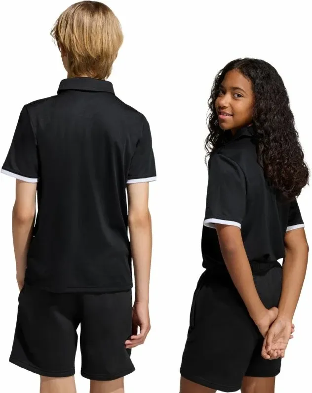 Maicë polo për fëmijë adidas, e zezë - 3