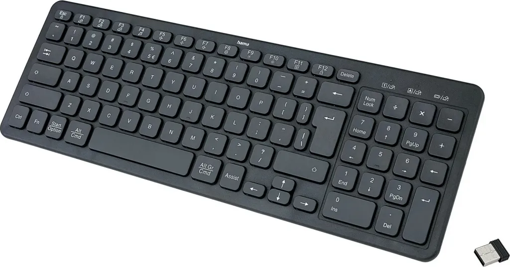 Tastierë Hama multi-device WK-300, e zezë - 2