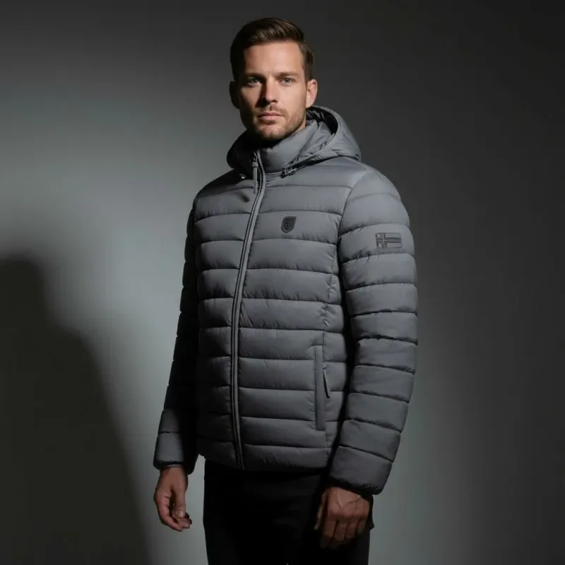 Jakne për meshkuj Geographical Norway, gri e errët - 5
