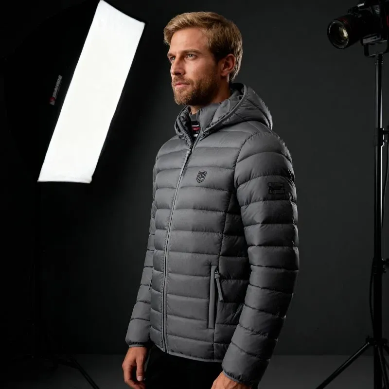 Jakne për meshkuj Geographical Norway, gri e errët - 7