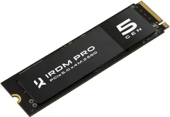 Disk SSD GoodRAM IRDM PRO P54S M2 PCIe Gen5 NVMe 2TB, e zezë