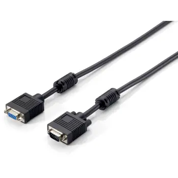 Kabllo VGA zgjatuese Equip HD15, 5 m, e zezë