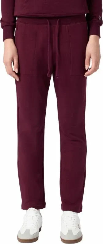 Pantallona slim Champion femra, burgundy - 1