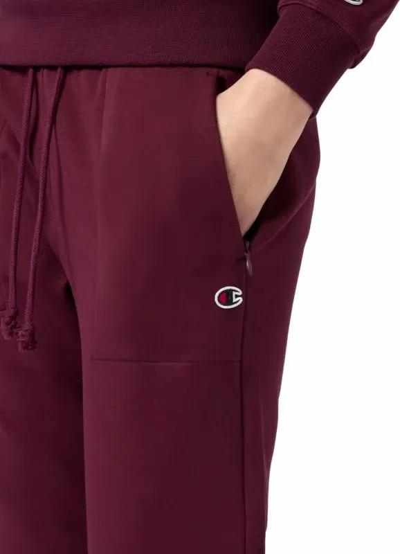 Pantallona slim Champion femra, burgundy - 4