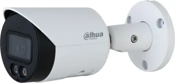 Kamerë sigurie DAHUA IPC-HFW2849S-S-IL-0280B, 4K, IP67, e bardhë