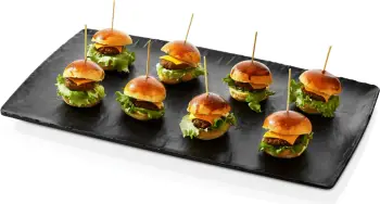 Tabaka servirëse melamine, Fine Dine Polaris Platter, GN 1/1 530x325 mm, e zezë