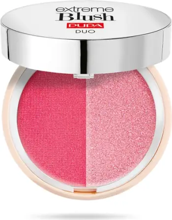 Pupa Extreme Duo Blush - 140 Radiant Flamingo Glow Creamy