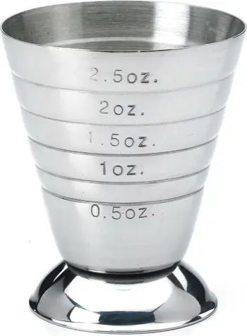 Kupë matëse bar, BarFly, 75 ml, çelik inox