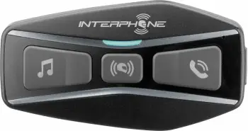 Intercom për helmetë InterPhone, e zezë