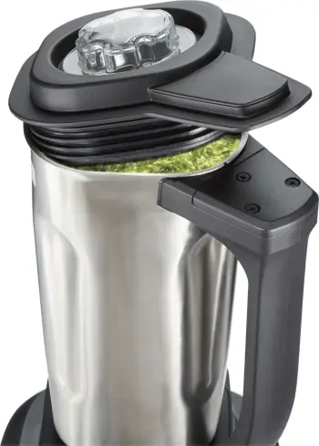 blender kulinar, Hamilton Beach Commercial, EXPEDITOR510S, motor 2.4 HP, variacion shpejtësie me pulse, sistem Wave~Action, mekanizëm prerës metalik, inox/zi
