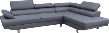 Kënd divani i djathtë, GORO FH3085.10L, ngjyrë gri, 270x200x87 cm