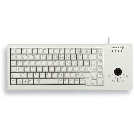 Tastierë Cherry XS Trackball, USB, QWERTY, Gri - 1