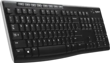 Tastierë Logitech K270, Wireless, RF, QWERTY, Ngjyrë e zezë