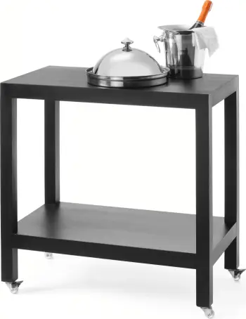 Karrocë shërbimi, Fine Dine, Madeira Black, 820x460x850 mm, dru, e zezë