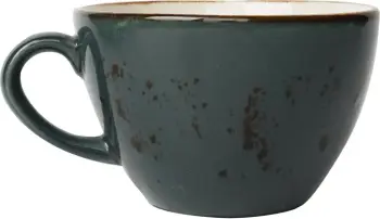 Filxhan cappuccino Fine Dine Arando 285ml porcelanë gri, set 6 copë