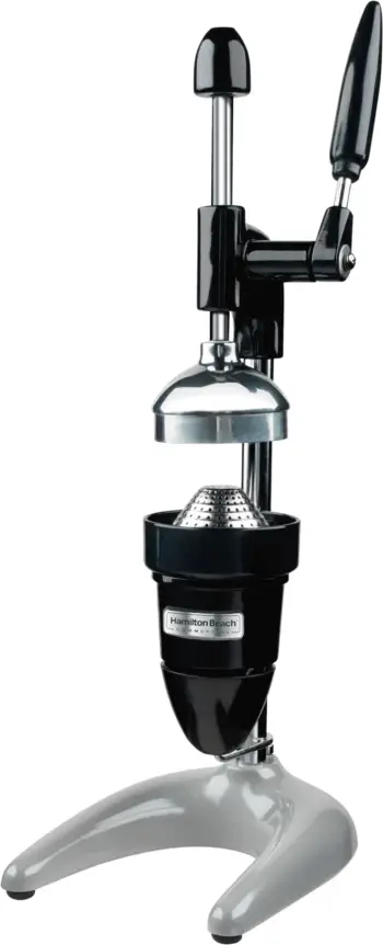 Shtrydhës agrumesh manual, Hamilton Beach Commercial, presion 2,000 lbs, materiale çelik inox & ABS, 178x230x(H)495mm