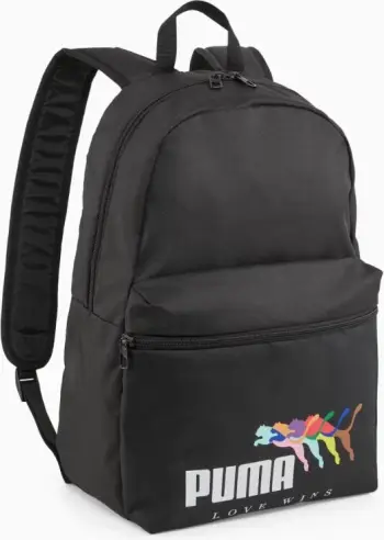 Çantë shpine Puma unisex, e zezë