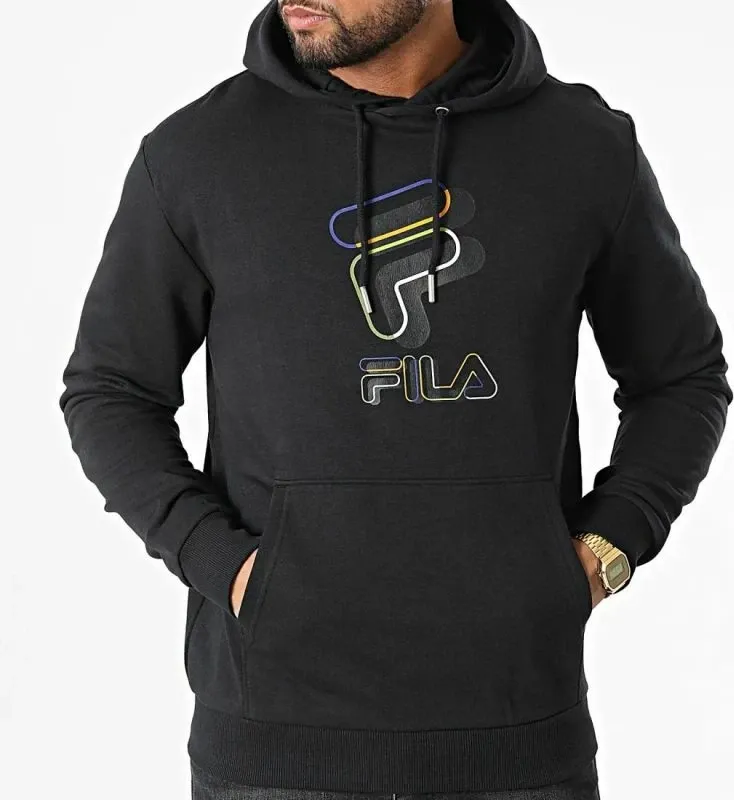 Duks për meshkuj Fila, Bever Hoody, i zi - 3