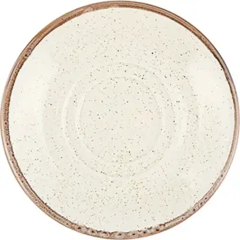 Pjatëz për filxhan të stackueshëm Porland Seasons Sand 150 mm, krem-bezhë, set 6 copë