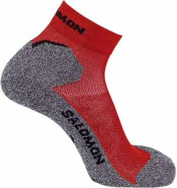 Çorape Salomon, unisex, të kuqe