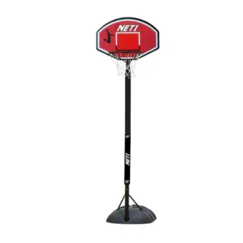 Kosh basketbolli NET1 XPLODE JR N123201, i rregullueshëm 2.0 2.6 m, portativ, i zi