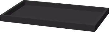 Tabaka shërbimi Fine Dine Madeira Black GN 1/1 530x325x40 mm, e zezë